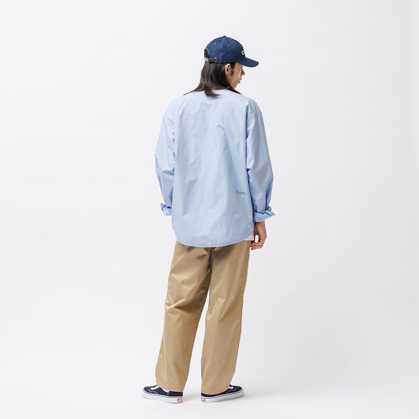 【WTAPS|ダブルタップス】SCOUT 01 / LS / COTTON. BROADCLOTH/スカウト01 / LS / コットンブロードクロス  (BLACK, BLUE)