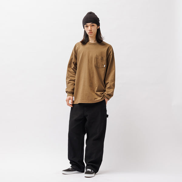 【WTAPS|ダブルタップス】AII / LS / COTTON/AII / LS / コットン(BLACK, BROWN, GRAY, LIGHT GRAY)