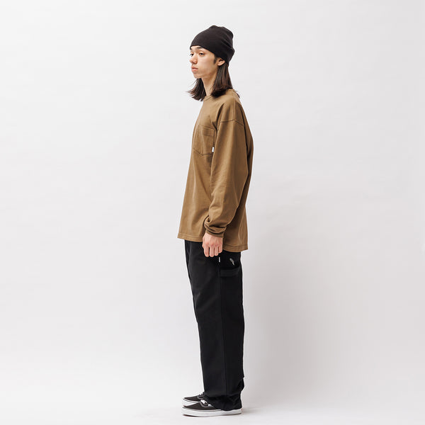 【WTAPS|ダブルタップス】AII / LS / COTTON/AII / LS / コットン(BLACK, BROWN, GRAY, LIGHT GRAY)