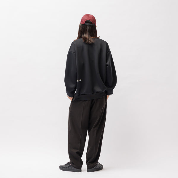 【WTAPS|ダブルタップス】 WOUND / SWEATER / POLY/ワウンドセーターポリ (BLACK)