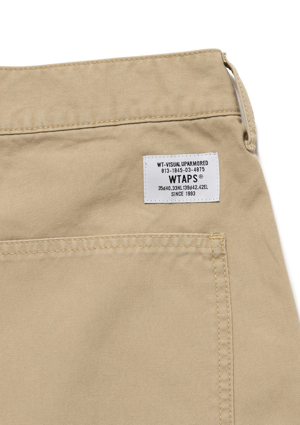 【WTAPS|ダブルタップス】ARMSTG2601 / SHORTS / COTTON. CNVS(BEIGE,OLIVE DRAB)