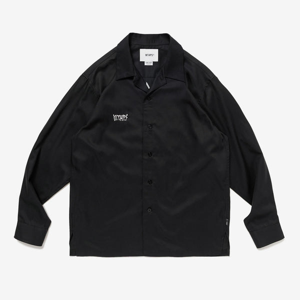 【WTAPS|ダブルタップス】EW / LS / CTLY. TWILL(BLACK)