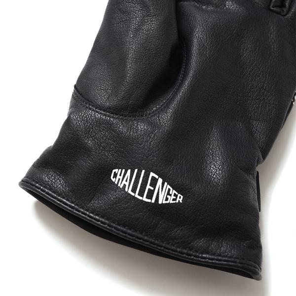 BANDANA LEATHER GLOVE/バンダナ レザー グローブ(BLACK)