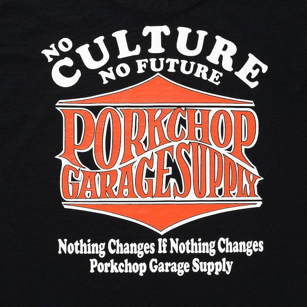 【PORKCHOP GARAGE SUPPLY|ポークチョップ ガレージ サプライ】WAVE LOGO L/S TEE/ウェーブロゴL/S TEE(GRAY,NAVY,BLACK)