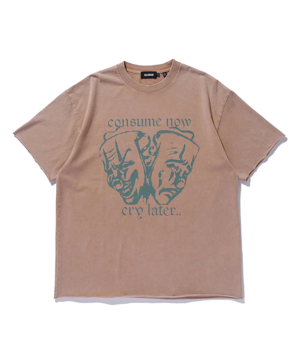 【X-LARGE|エクストララージ】TWO FACE S/S TEE/ツーフェイスS/Sティー(BEIGE , CHARCOAL)