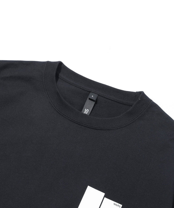 【SILAS】RECTANGLE LOGO S/S TEE/レクタングルロゴS/Sティー(WHITE , BLACK)