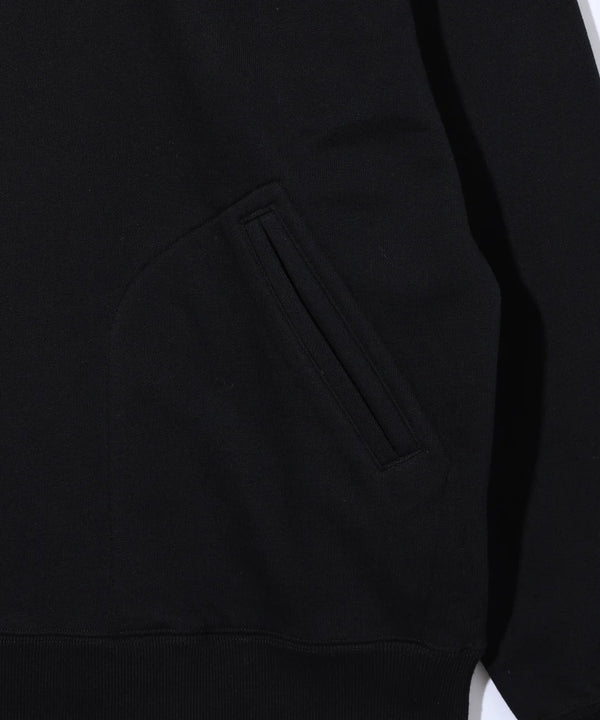 POLO SWEATSHIRT/ポロスウェットシャツ(BLACK)