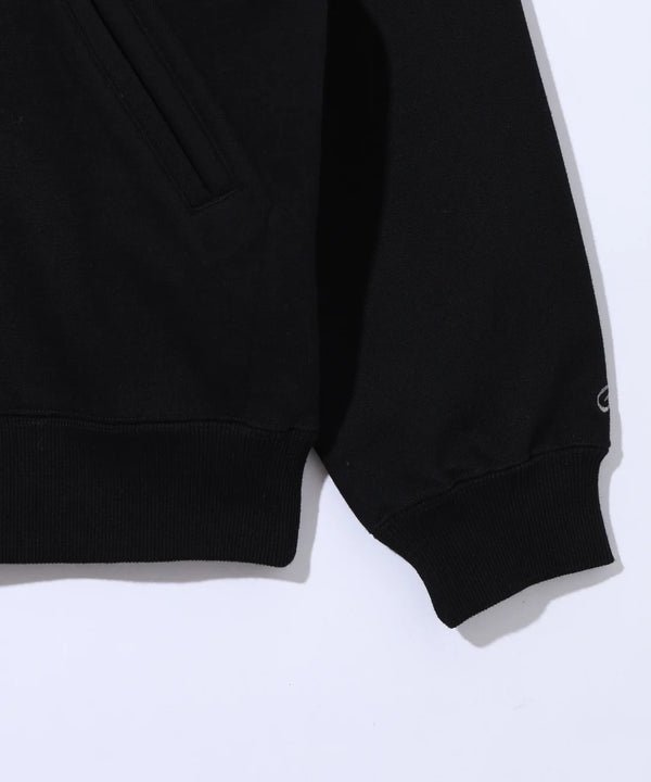 POLO SWEATSHIRT/ポロスウェットシャツ(BLACK)