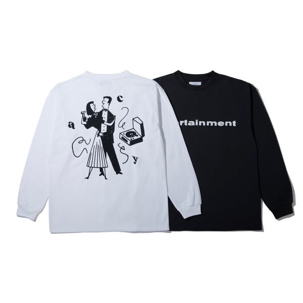 【ACY|エーシー】JOY L/S TEE/JOY LS Tシャツ(L.BLACK)