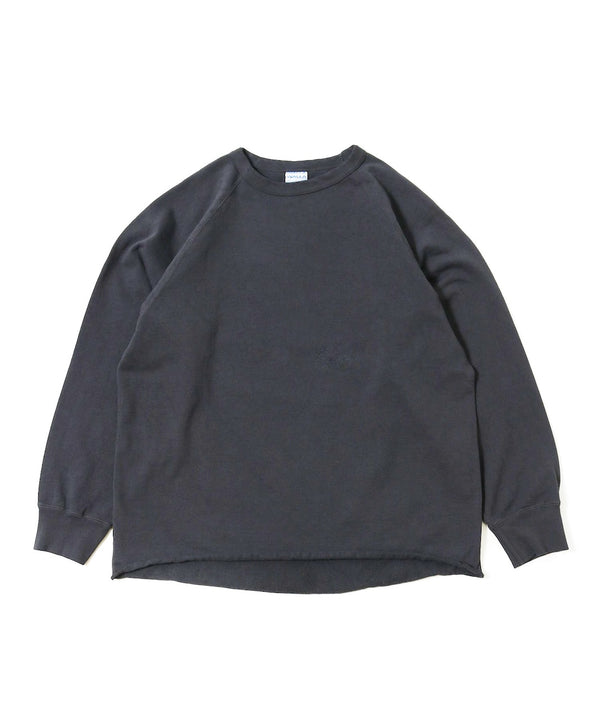 【WALLA WALLA SPORT|ワラワラスポーツ】13oz CREW SWEAT SHIRT(DARK BROWN , USED BLACK , OLD GREEN , NAVY PURPLE) 26FW 正規取扱店舗 公式オンライン通販 島根 松江 スウェット クルーネック