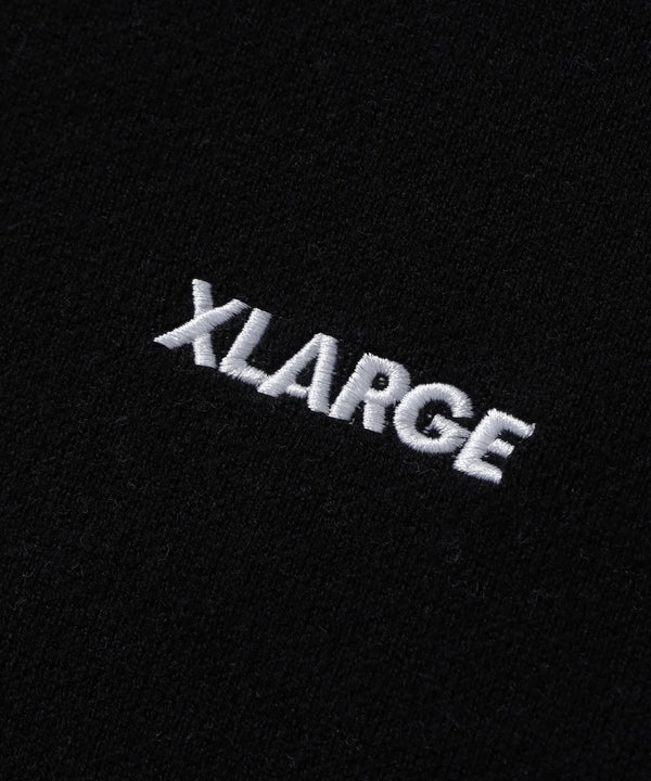 【X-LARGE|エクストララージ】OVAL LOGO PULLOVER HOODED SWEATSHIRT/オーバルロゴプルオーバーフーデッドスウェットシャツ(NAVY , BLACK)