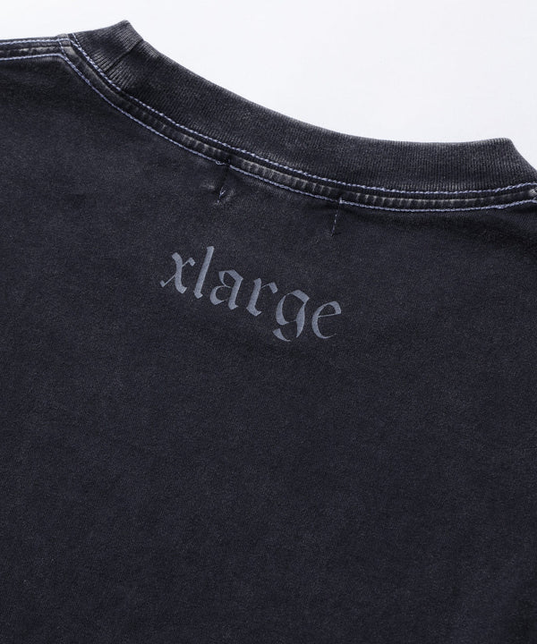 【X-LARGE|エクストララージ】TWO FACE S/S TEE/ツーフェイスS/Sティー(BEIGE , CHARCOAL)