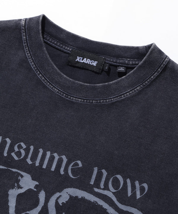 【X-LARGE|エクストララージ】TWO FACE S/S TEE/ツーフェイスS/Sティー(BEIGE , CHARCOAL)