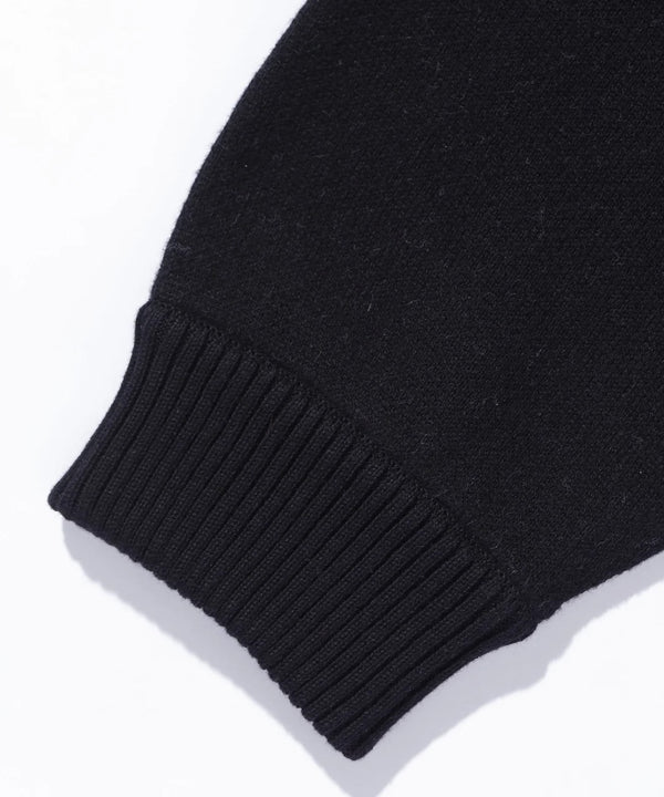 【X-LARGE|エクストララージ】OG CREWNECK KNIT/OGクルーネックニット(BLACK)