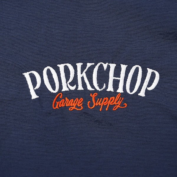 【PORKCHOP GARAGE SUPPLY|ポークチョップ ガレージ サプライ】PORK BACK NYLON JKT/ポークバックナイロンジャケット(BLACK,NAVY,GRAY)
