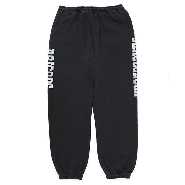 COLLEGE SWEAT PANTS /カレッジ スウェット パンツ(BLACK)