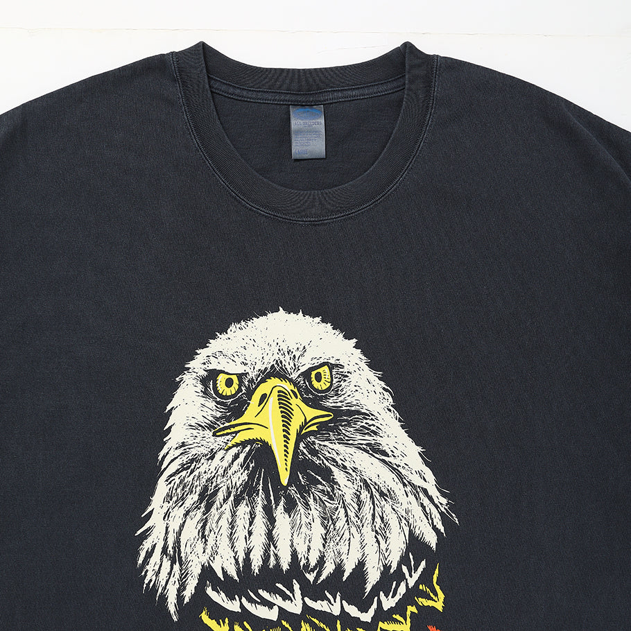 CHALLENGER チャレンジャーL/S EAGLE HEAD TEE長瀬智也 CHALLENGER|チャレンジャー EAGLE TEE/イーグルTEE(PEPPER BLACK)長瀬