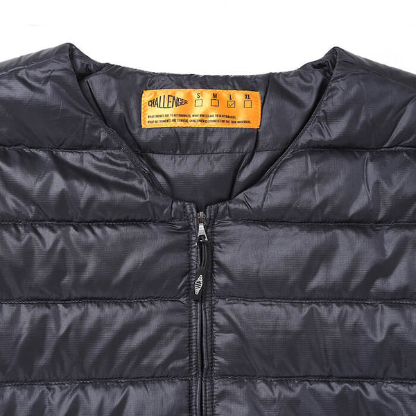 【CHALLENGER|チャレンジャー】PACKABLE LIGHT DOWN JACKET/パッカブルダウンジャケット(BLACK, OLIVE)
