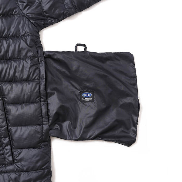 【CHALLENGER|チャレンジャー】PACKABLE LIGHT DOWN JACKET/パッカブルダウンジャケット(BLACK, OLIVE)