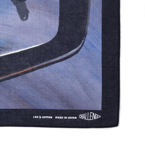 【CHALLENGER|チャレンジャー】SUNSET DRIVE BANDANA/サンセットドライブバンダナ(BLACK)
