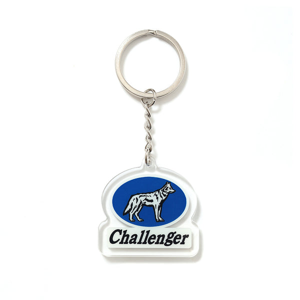 【CHALLENGER|チャレンジャー】WOLF KEY RING/ウルフキーリング(CLEAR)