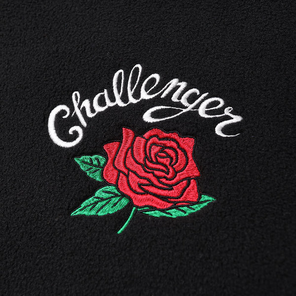 【CHALLENGER|チャレンジャー】ROSE C/N FLEECE/ローズC/Nフリース(BLUE,CHARCOAL,BLACK)