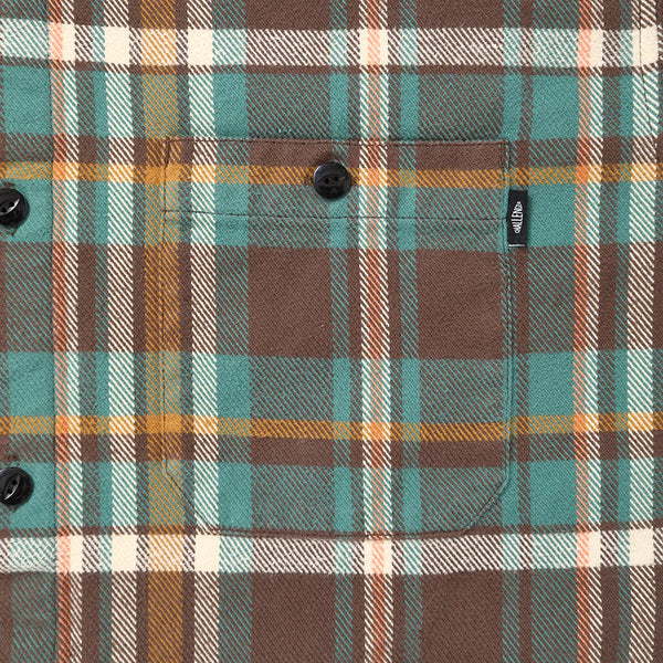【CHALLENGER|チャレンジャー】PLAID FLANNEL SHIRT/プレイドフランネルシャツ(PURPLE,GREEN)