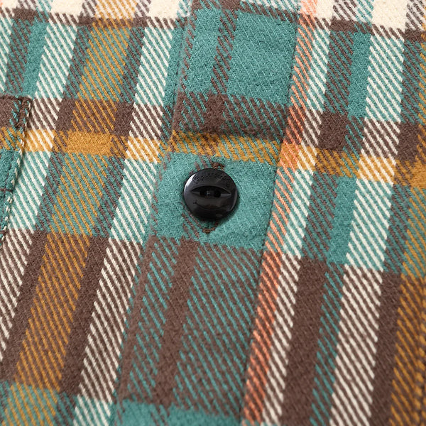 【CHALLENGER|チャレンジャー】PLAID FLANNEL SHIRT/プレイドフランネルシャツ(PURPLE,GREEN)