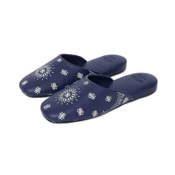 【CHALLENGER|チャレンジャー】BANDANA SLIPPERS/バンダナスリッパ(NAVY,BLACK)