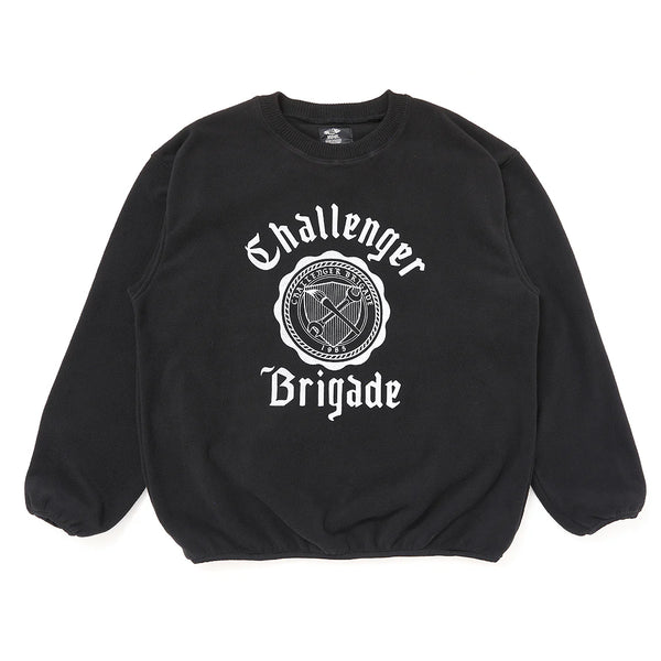 【CHALLENGER|チャレンジャー】COLLEGE C/N FLEECE/カレッジC/Nフリース(CHARCOAL,BLACK,PURPLE)