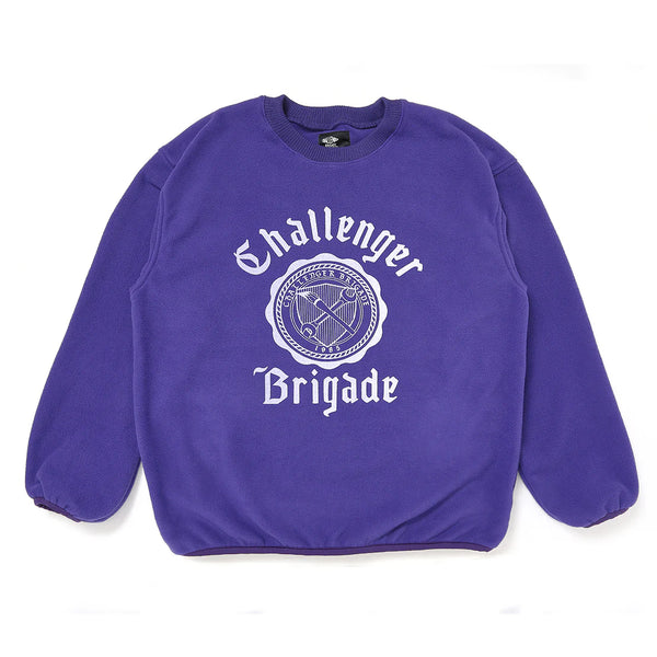 【CHALLENGER|チャレンジャー】COLLEGE C/N FLEECE/カレッジC/Nフリース(CHARCOAL,BLACK,PURPLE)