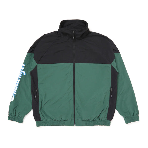 【CHALLENGER|チャレンジャー】TRACK ZIP JACKET/トラックジップジャケット(GREEN×BLACK,BLACK)