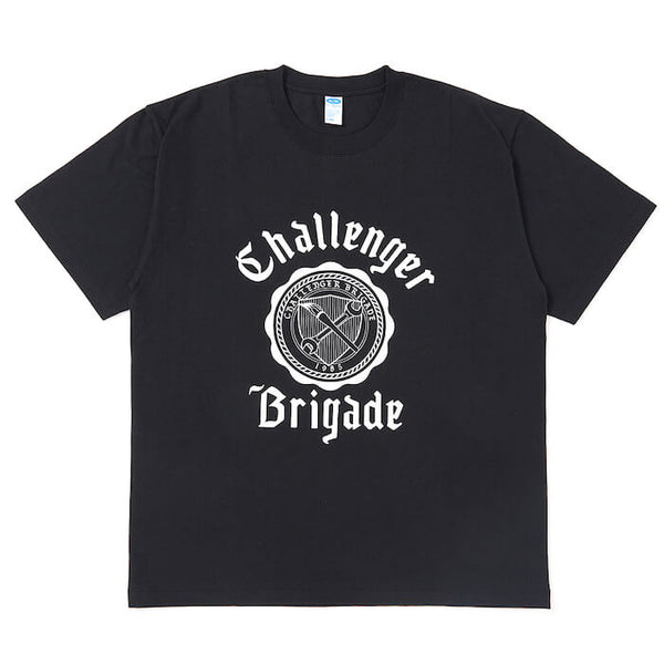 【CHALLENGER|チャレンジャー】COLLEGE TEE/カレッジTEE(WHITE,BLACK)