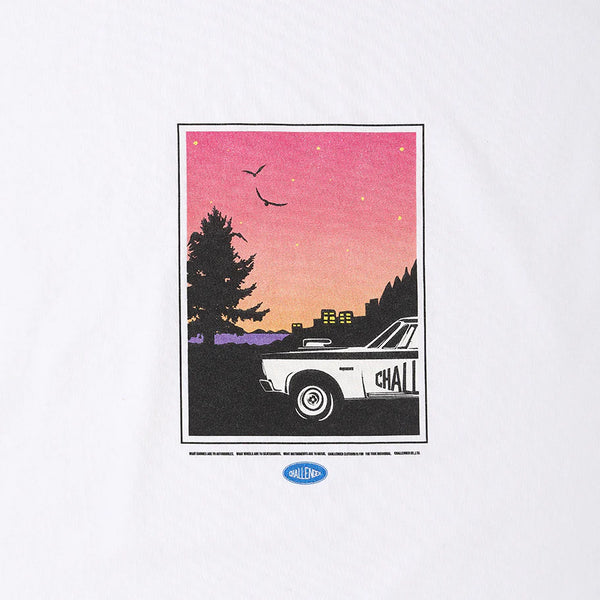 【CHALLENGER|チャレンジャー】CRUISING TEE/クルージングTEE(WHITE,BLACK)