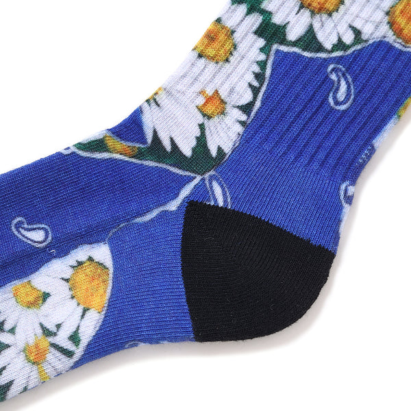 【CHALLENGER|チャレンジャー】DAISY SOCKS /デイジーソックス(BLUE)