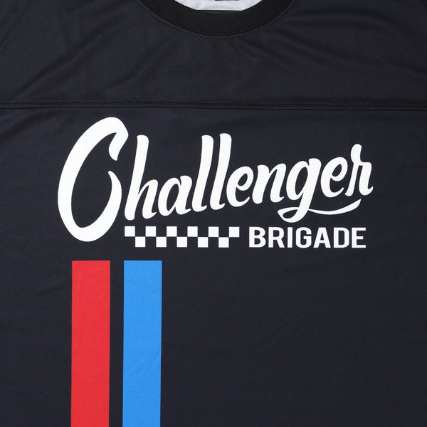 【CHALLENGER|チャレンジャー】CHALLENGER/L/S RACING TEE (BLACK)