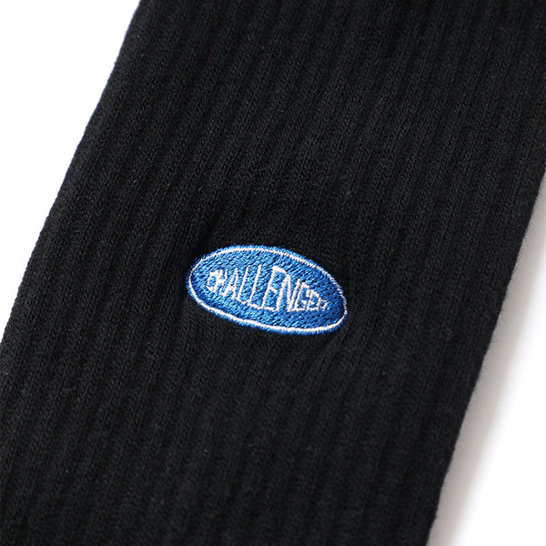 LINE SOCKS(BLACK)