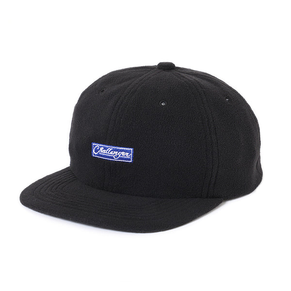 BAR LOGO FLEECE CAP/バーロゴ フリース キャップ(BLACK)