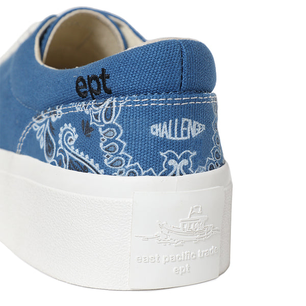 CHALLENGER× ept BANDANA SNEAKERS(NAVY)