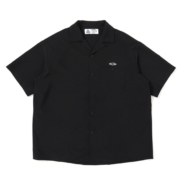 【CHALLENGER|チャレンジャー】S/S PANAMA SHIRT/S/Sパナマシャツ(BLACK)