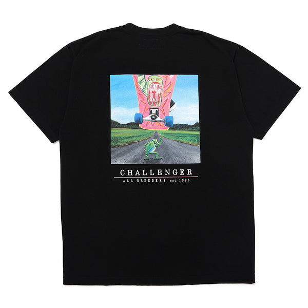 【CHALLENGER|チャレンジャー】FROG TEE/フロッグTEE(BLACK)