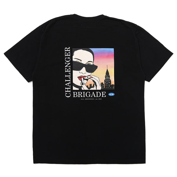 【CHALLENGER|チャレンジャー】CIGAR POCKET TEE/シガーポケットTEE(BLACK)