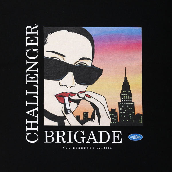 【CHALLENGER|チャレンジャー】CIGAR POCKET TEE/シガーポケットTEE(BLACK)