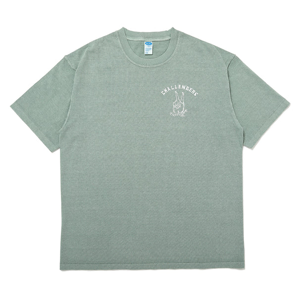 【着後レビューで 送料無料】 CHALLENGER|チャレンジャー】PIGMENT PEACE TEE /ピグメント トップス
