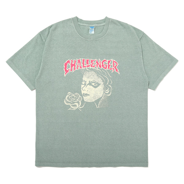 【CHALLENGER|チャレンジャー】PUNK GIRL TEE/パンクガールTEE (MINT)