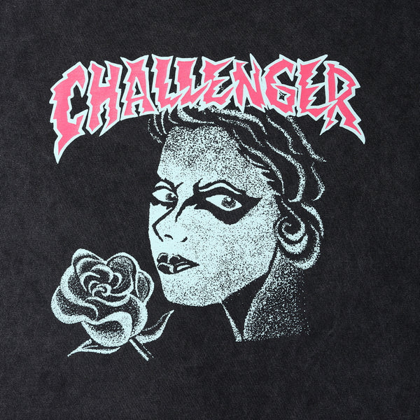 【CHALLENGER|チャレンジャー】PUNK GIRL TEE /パンクガールTEE (PEPPER BLACK)