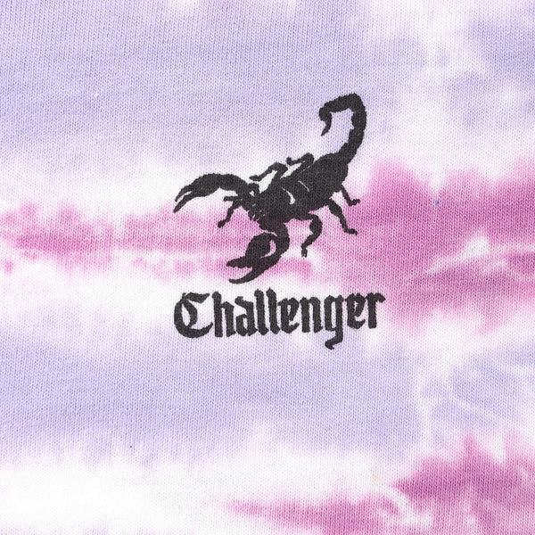 【CHALLENGER|チャレンジャー】TIE DYE SCORPION TEE (LT PURPLE)