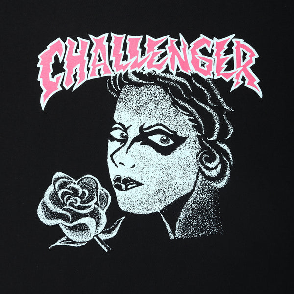 【CHALLENGER|チャレンジャー】L/S PUNK GIRL TEE/L/SパンクガールTEE(BLACK)