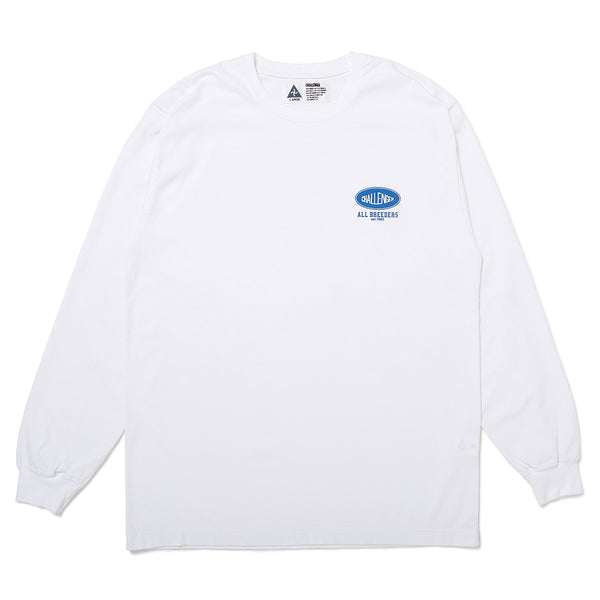 【CHALLENGER|チャレンジャー】L/S FROG TEE / L/SフロッグTEE(WHITE)