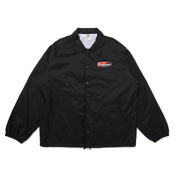 【CHALLENGER|チャレンジャー】TWO TONE LOGO COACH JACKET/ツートンロゴコーチジャケット(BLACK)